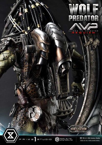 Aliens vs. Predator: Requiem - Wolf Predator (DX BONUS) 1/3 Scale Statue
