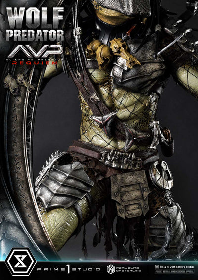 Aliens vs. Predator: Requiem - Wolf Predator (DX BONUS) 1/3 Scale Statue