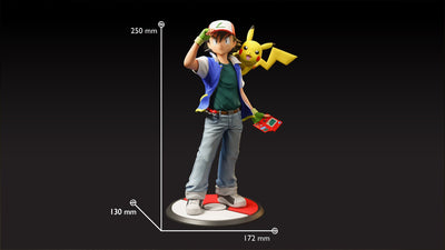 Pokémon - Ash (Solo) Statue by Black Swan Collectibles