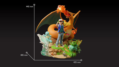 Pokémon - Ash (Diorama) Statue by Black Swan Collectibles