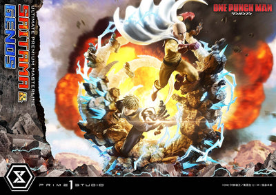 One Punch Man - Saitama & Genos (Regular) 1/4 Scale Statue