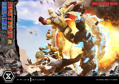 One Punch Man - Saitama & Genos (Regular) 1/4 Scale Statue