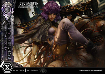 Ghost in the Shell: SAC - Motoko Kusanagi & Tachikoma by Entei Ryu (Color - Regular) 1/4 Scale Statue