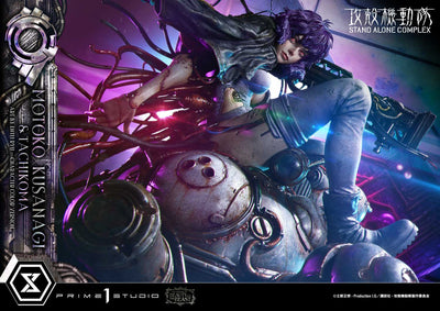 Ghost in the Shell: SAC - Motoko Kusanagi & Tachikoma by Entei Ryu (Color - Regular) 1/4 Scale Statue