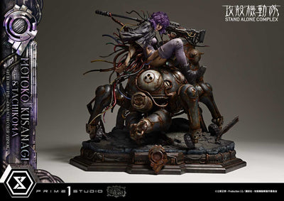 Ghost in the Shell: SAC - Motoko Kusanagi & Tachikoma by Entei Ryu (Color - Regular) 1/4 Scale Statue