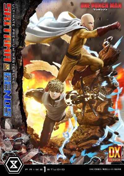 One Punch Man - Saitama & Genos (Deluxe Bonus) 1/4 Scale Statue