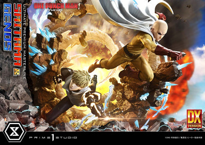 One Punch Man - Saitama & Genos (Deluxe) 1/4 Scale Statue