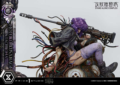 Ghost in the Shell: SAC - Motoko Kusanagi & Tachikoma by Entei Ryu (Color - Regular) 1/4 Scale Statue