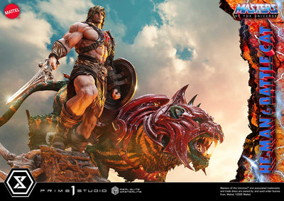 Masters of the Universe - He-Man & Battle Cat (Regular) 1/4 Scale Statue