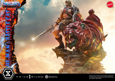 Masters of the Universe - He-Man & Battle Cat (Regular) 1/4 Scale Statue