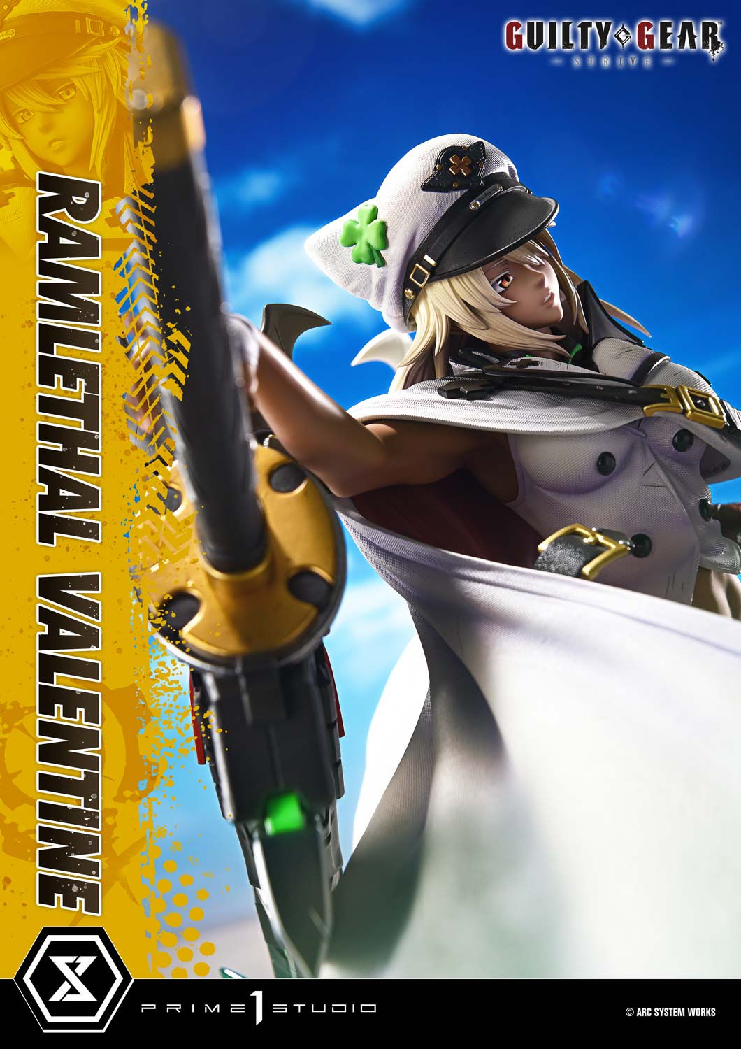 guilty gear xrd ramlethal Guilty Gear -Strive- - Ramlethal Valentine (Bonus) 1/4 Scale Statue