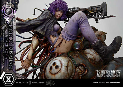 Ghost in the Shell: SAC - Motoko Kusanagi & Tachikoma by Entei Ryu (Color - Regular) 1/4 Scale Statue