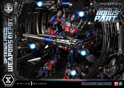 Transformers: Darkside of the Moon - Optimus Prime Weapons Depot (Bonus) Statue