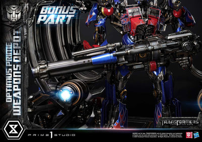 Transformers: Darkside of the Moon - Optimus Prime Weapons Depot (Bonus) Statue