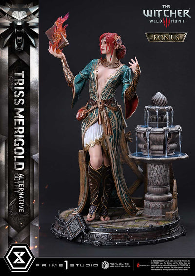 The Witcher 3: Wild Hunt - Triss Merigold (Alternative Outfit - Bonus) 1/4 Scale Statue