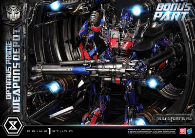 Transformers: Darkside of the Moon - Optimus Prime Weapons Depot (Bonus) Statue
