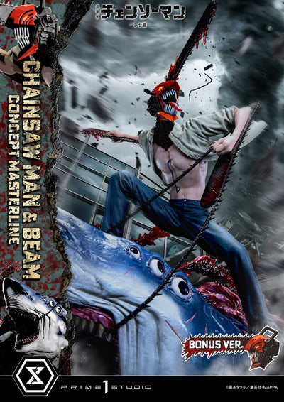 Chainsaw Man – The Movie: Reze Arc - Chainsaw Man & Beam (Bonus) 1/6 Scale Statue