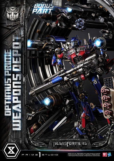Transformers: Darkside of the Moon - Optimus Prime Weapons Depot (Bonus) Statue