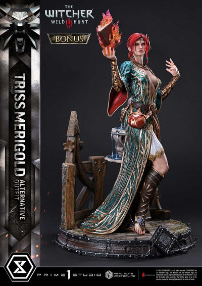 The Witcher 3: Wild Hunt - Triss Merigold (Alternative Outfit - Bonus) 1/4 Scale Statue