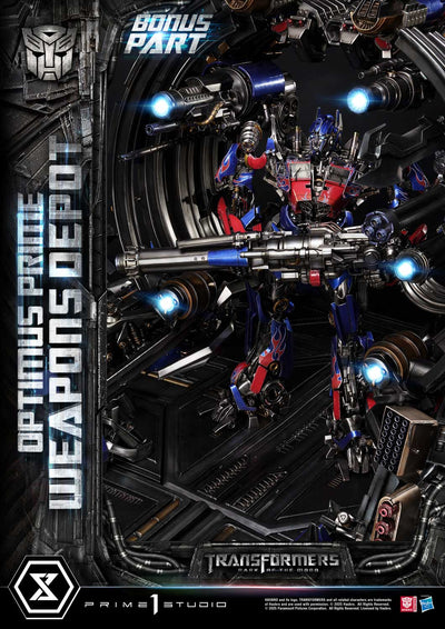 Transformers: Darkside of the Moon - Optimus Prime Weapons Depot (Bonus) Statue
