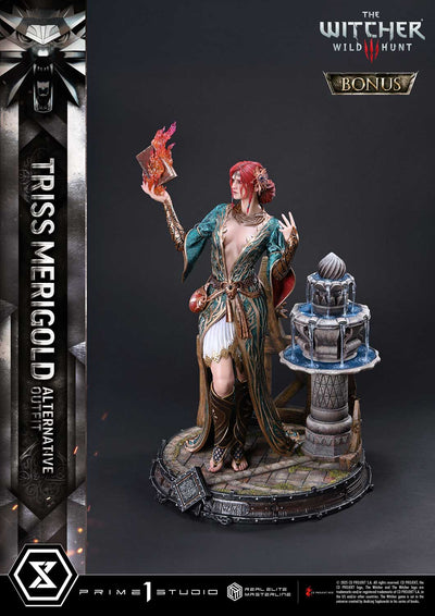 The Witcher 3: Wild Hunt - Triss Merigold (Alternative Outfit - Bonus) 1/4 Scale Statue