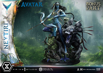 Avatar - Neytiri & Thanator (Deluxe Bonus) 1/4 Scale Statue