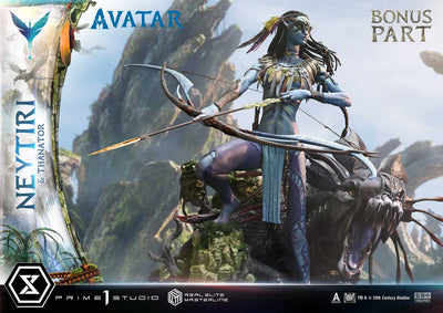 Avatar - Neytiri & Thanator (Deluxe Bonus) 1/4 Scale Statue