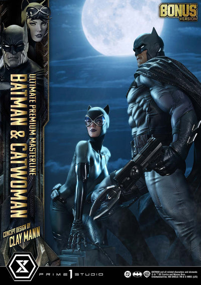Batman & Catwoman (Bonus) 1/4 Scale Statue