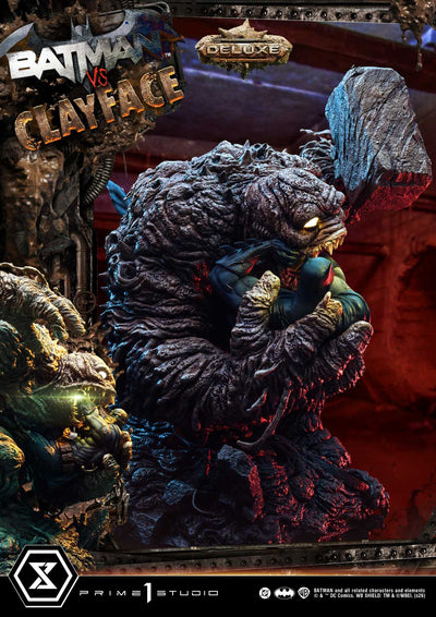 Batman vs. Clayface (Deluxe) 1/4 Scale Statue