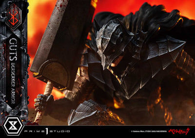 Berserk - Grunbeld vs. Guts - Guts, Berserker Armor (Regular) 1/4 Scale Statue