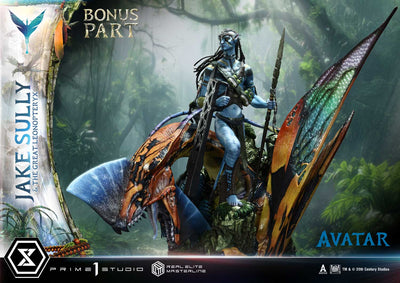 Avatar (2009) - Jake Sully & The Great Leonopteryx (Deluxe) 1/4 Scale Statue