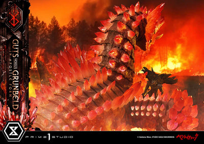 Berserk - Guts vs. Grunbeld in Apostle Form Diorama
