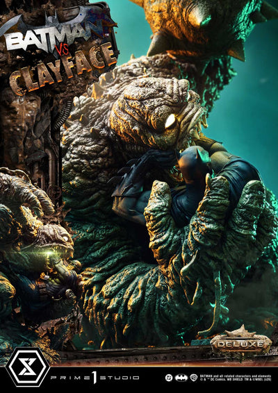 Batman vs. Clayface (Deluxe) 1/4 Scale Statue