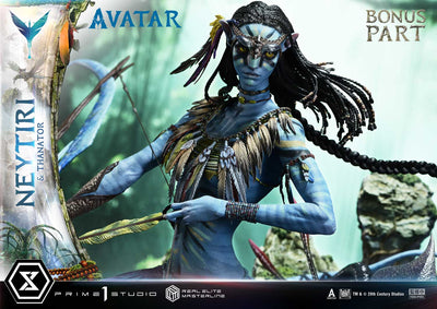 Avatar - Neytiri & Thanator (Deluxe Bonus) 1/4 Scale Statue