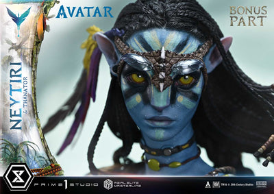 Avatar - Neytiri & Thanator (Deluxe Bonus) 1/4 Scale Statue