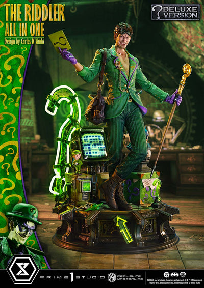 The Riddler - All in One (Deluxe) 1/3 Scale Statue