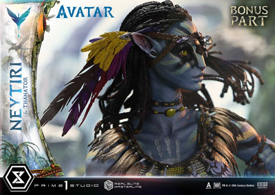 Avatar - Neytiri & Thanator (Deluxe Bonus) 1/4 Scale Statue
