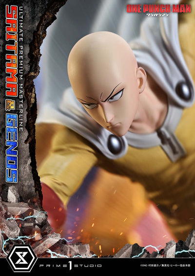 One Punch Man - Saitama & Genos (Deluxe) 1/4 Scale Statue
