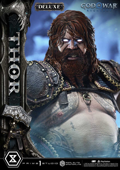 God of War: Ragnarok - Thor (Deluxe) 1/3 Scale Statue