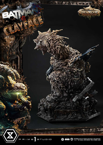 Batman vs. Clayface (Deluxe) 1/4 Scale Statue