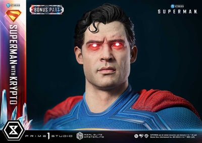 Superman (2025) - Superman with Krypto (Bonus) 1/3 Scale Statue
