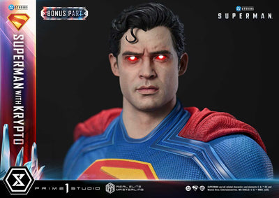 Superman (2025) - Superman with Krypto (Bonus) 1/3 Scale Statue