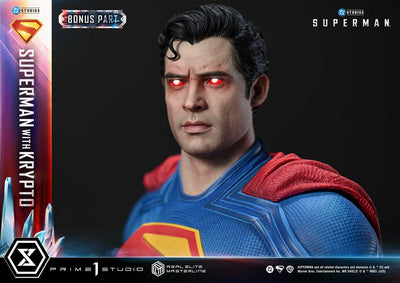 Superman (2025) - Superman with Krypto (Bonus) 1/3 Scale Statue