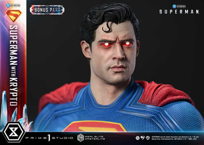 Superman (2025) - Superman with Krypto (Bonus) 1/3 Scale Statue