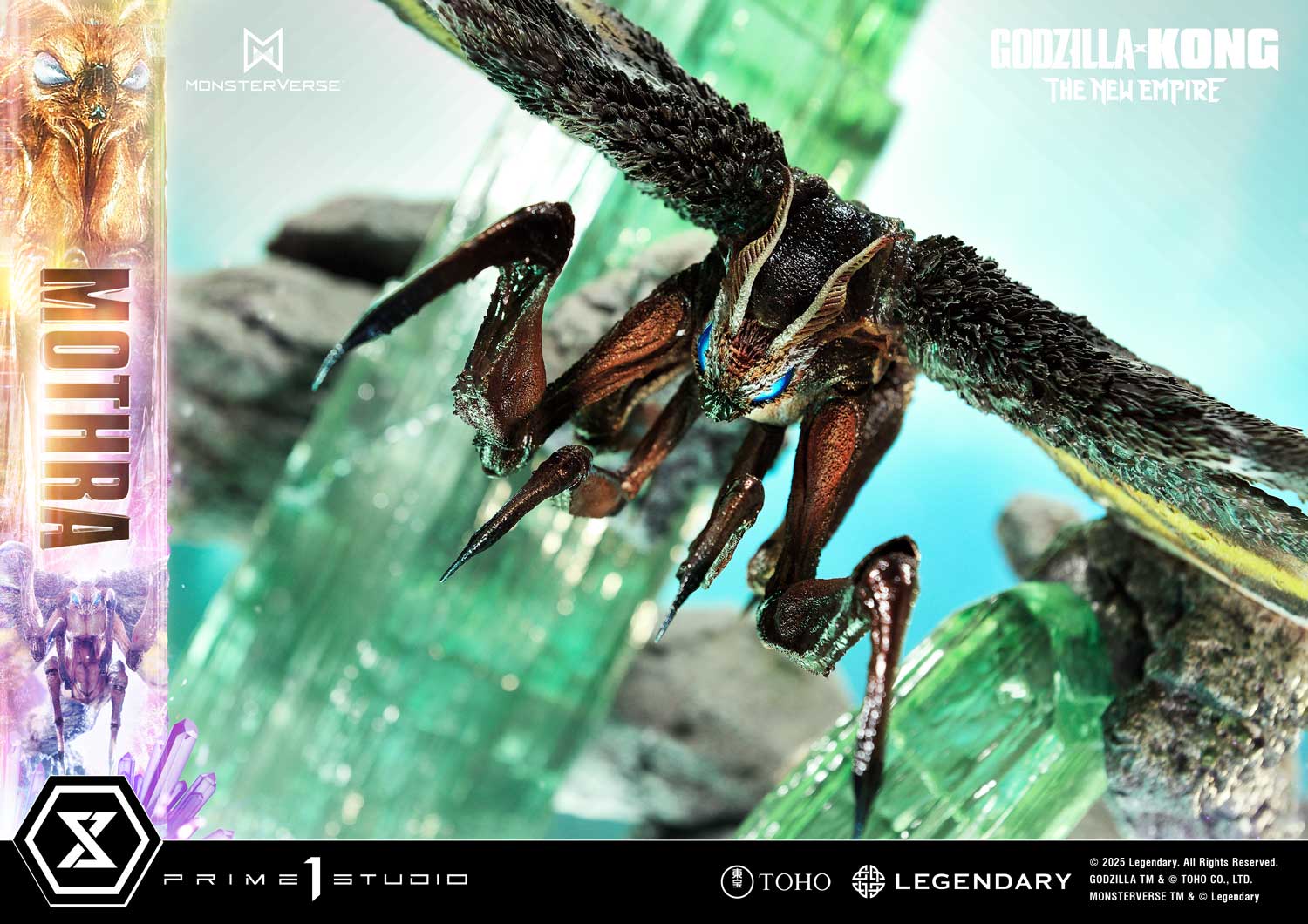 king of the monsters mothra Godzilla x Kong: The New Empire - Mothra (Regular) Statue