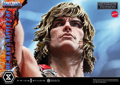 Masters Of The Universe: He-Man & Battle Cat Ultimate Bonus Version 1/4 Scale Statue