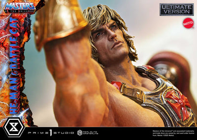 Masters Of The Universe: He-Man & Battle Cat Ultimate Bonus Version 1/4 Scale Statue