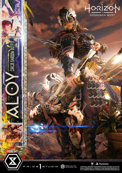 Horizon Forbidden West - Aloy (Carja Shadow Outfit - Deluxe) 1/3 Scale Statue