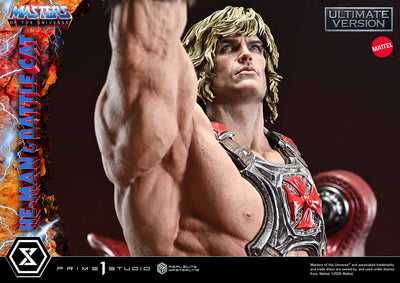 Masters Of The Universe: He-Man & Battle Cat Ultimate Bonus Version 1/4 Scale Statue