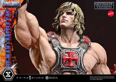 Masters Of The Universe: He-Man & Battle Cat Ultimate Bonus Version 1/4 Scale Statue